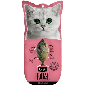 6 FOR $13: Kit Cat Fillet Fresh Grilled Mackerel Cat Treat 30g