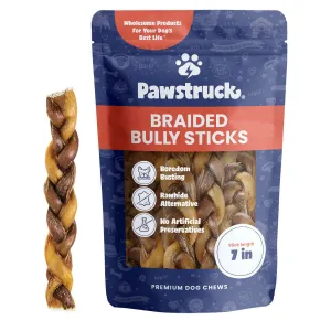 7" Braided Bully Sticks