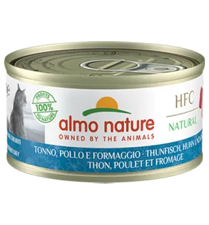 Almo Nature HFC Natural cat Tonno, Pollo e Formaggio