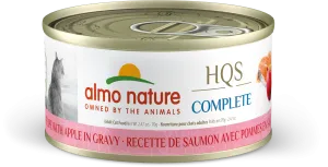 Almo Nature HQS Complete Salmon & Apple in Gravy 70g