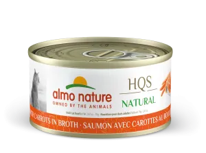 Almo Nature HQS Natural Salmon & Carrots in Broth 70g