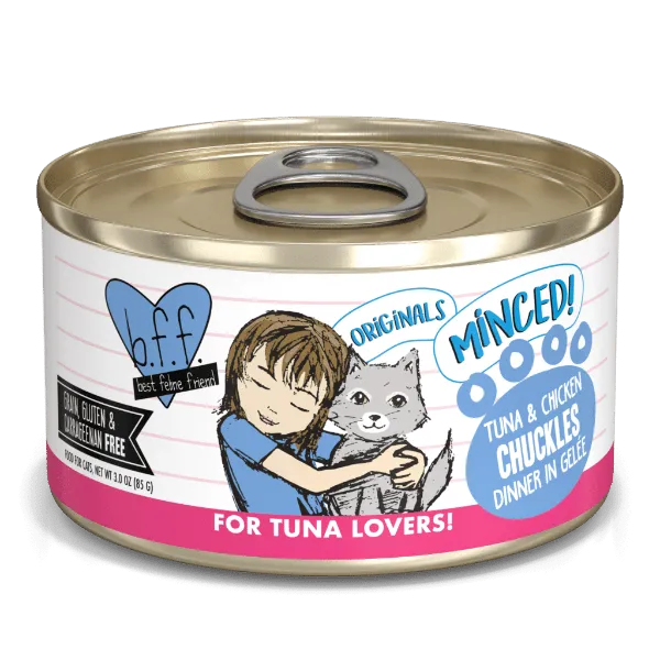 B.F.F. Tuna & Chicken Chuckles Canned Cat Food