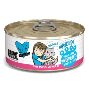 B.F.F. Tuna & Shrimp Sweethearts Canned Cat Food, 5.5oz