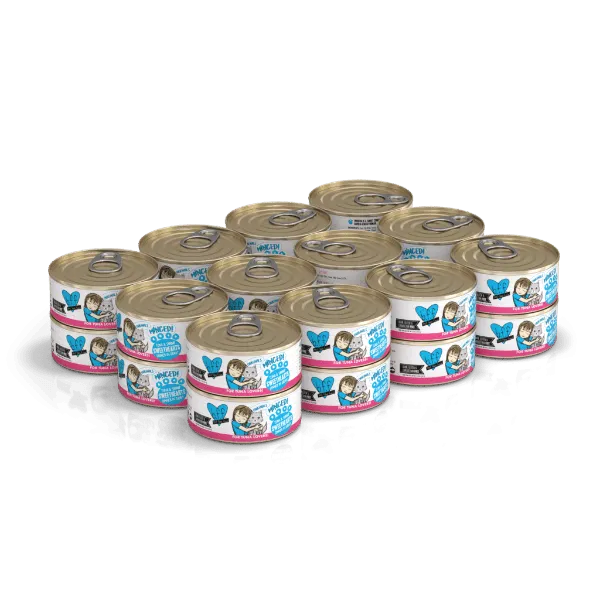 B.F.F. Tuna & Shrimp Sweethearts Canned Cat Food, 5.5oz