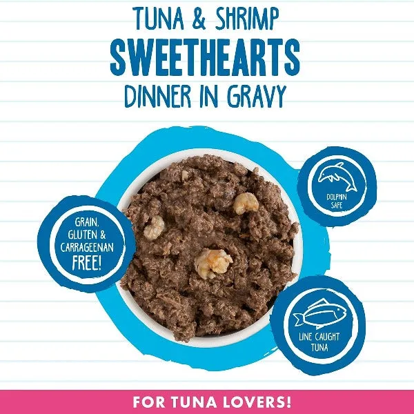 B.F.F. Tuna & Shrimp Sweethearts Canned Cat Food, 5.5oz