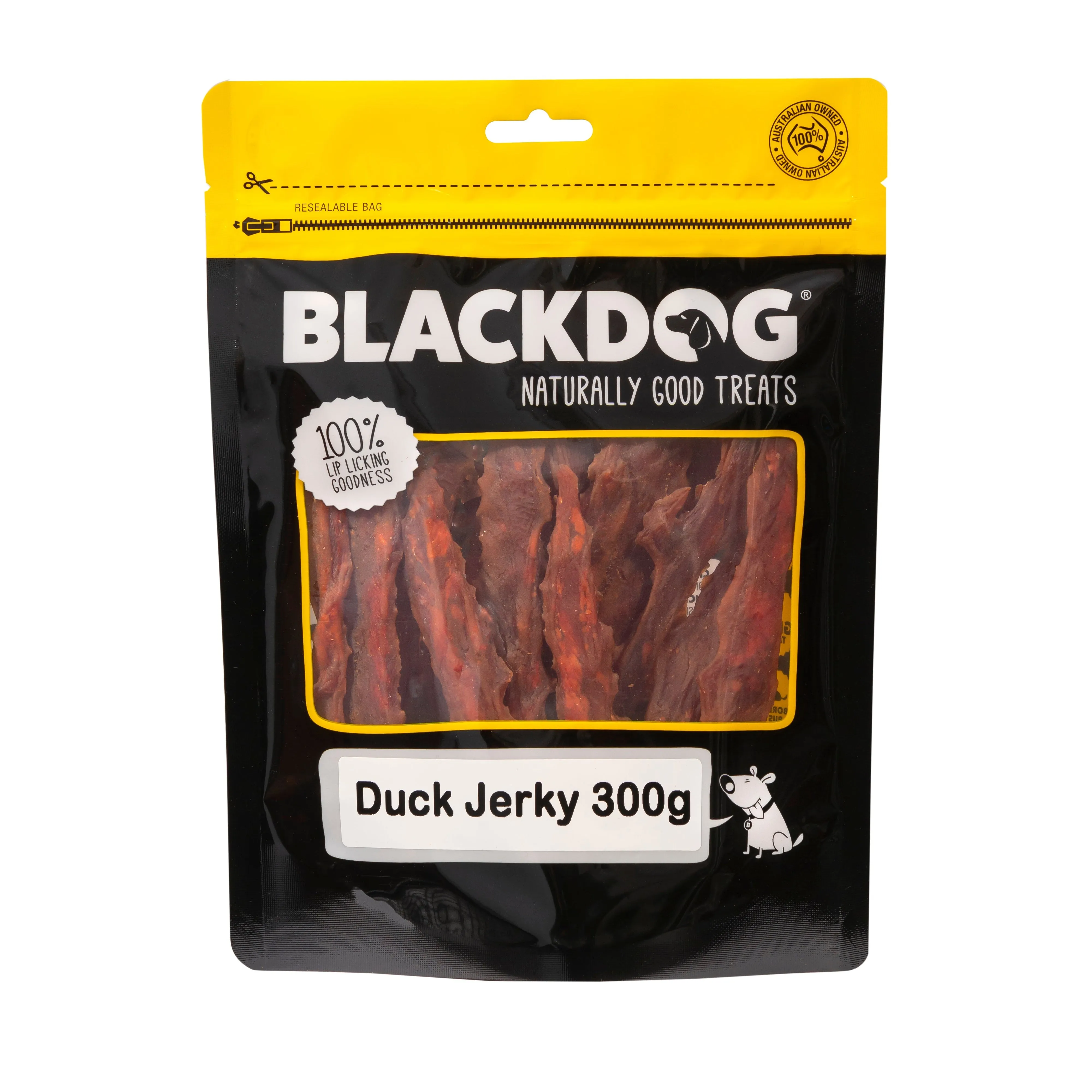 Blackdog Duck Jerky Dog Treats 300g^^^