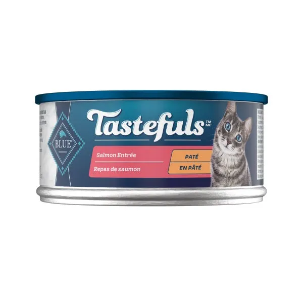 Blue Buffalo Adult Tastefuls Salmon Entrée Pate Cat Wet Food