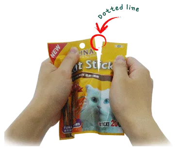 Bow Wow Mini Cat Stick in Tuna & Chicken Cat Treat 20g