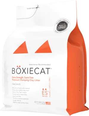 Boxiecat Extra Strength Premium Clumping Clay Litter 28lb