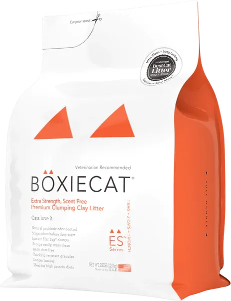 Boxiecat Extra Strength Premium Clumping Clay Litter 28lb