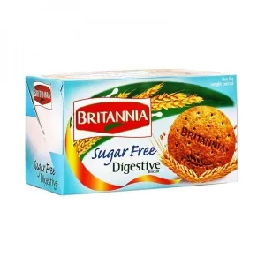 BRITANNIA DIGESTIVE SUGAR FREE BISCUITS 200G