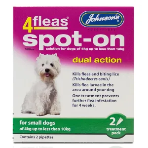 BROKEN BISCUITS DONATION - Johnson's 4Fleas Spot On For Dogs