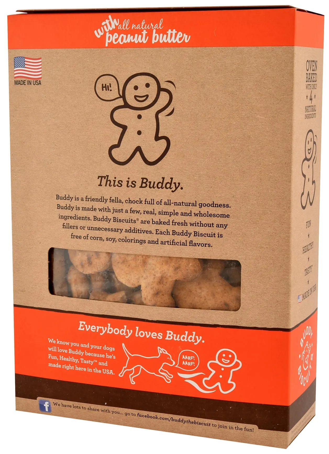 Buddy Biscuits, 16 oz box