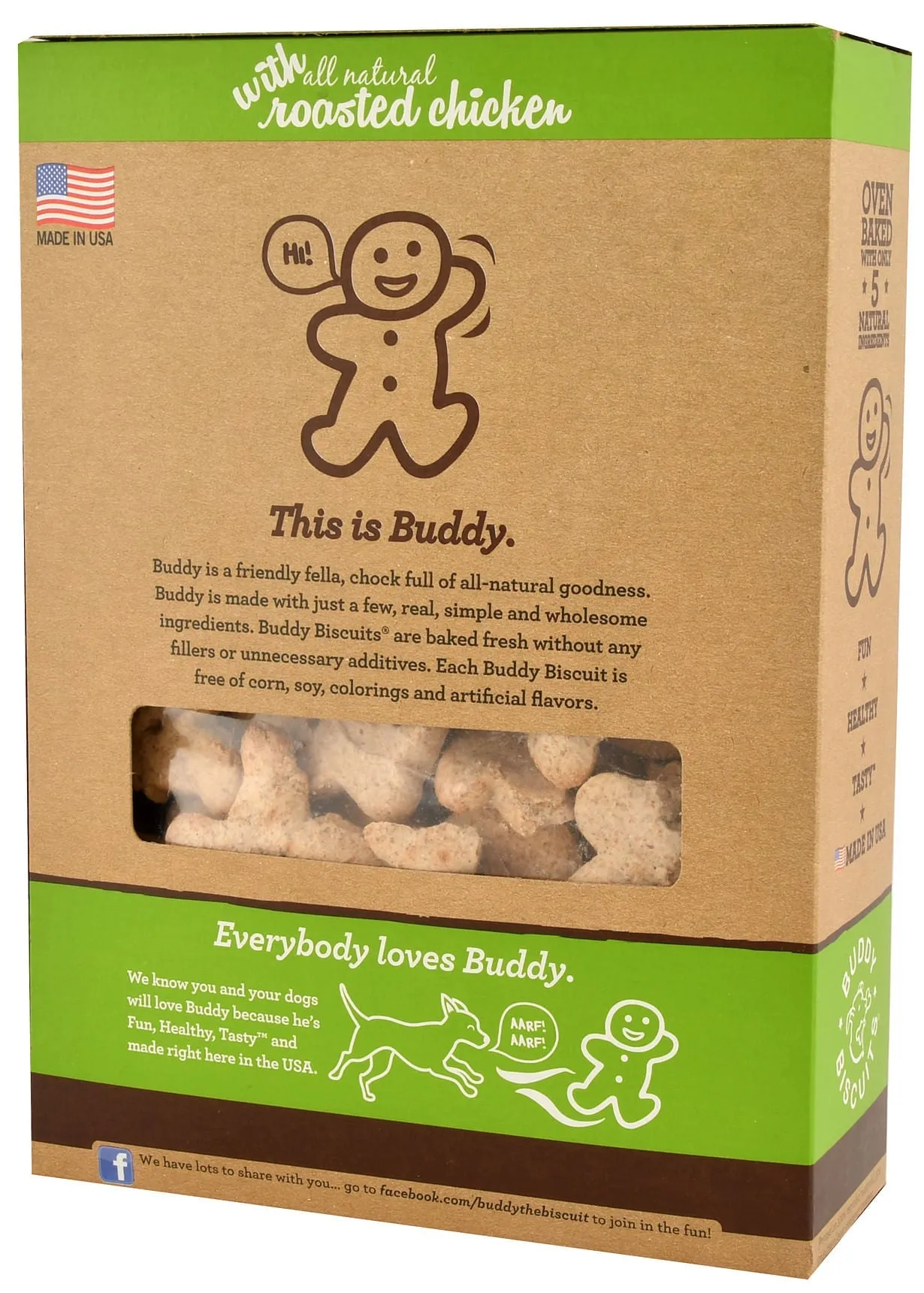 Buddy Biscuits, 16 oz box