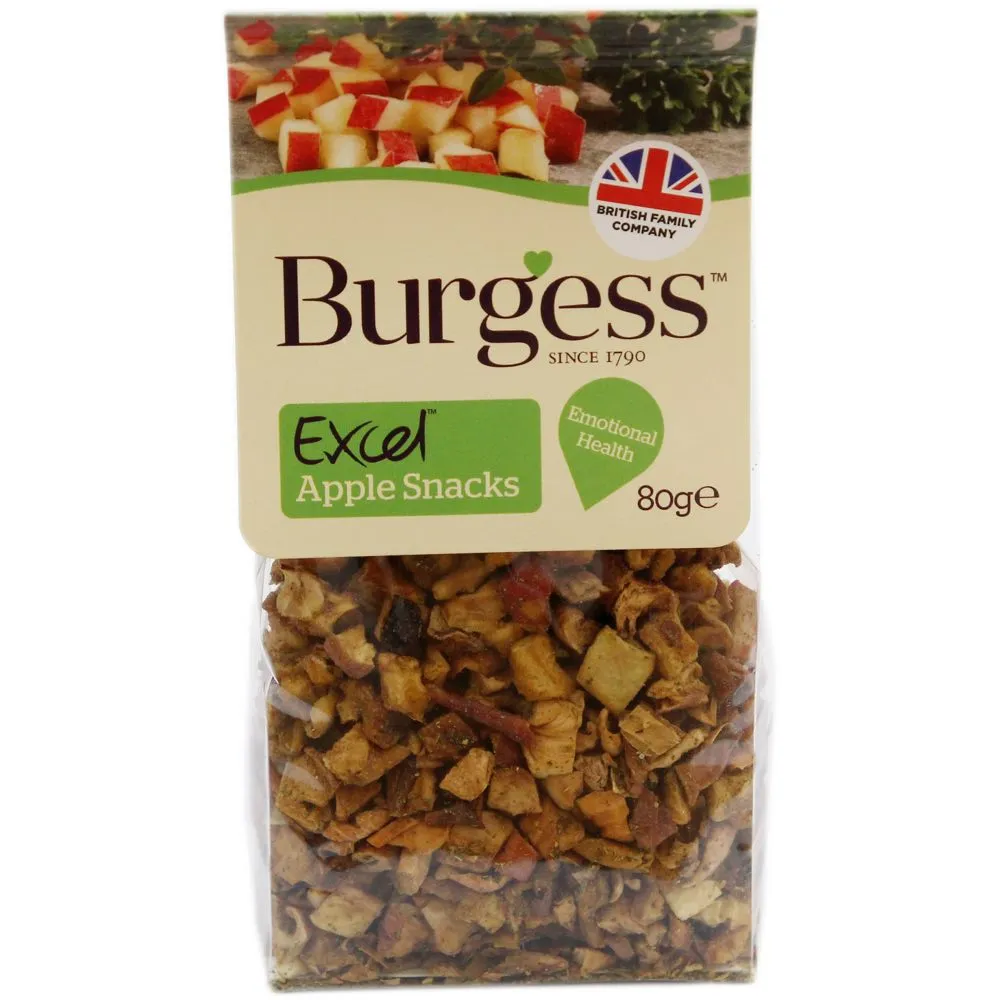 Burgess Excel Apple Snacks 80g