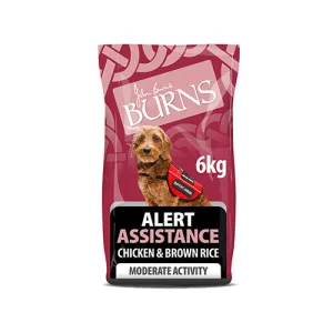 Burns Alert Assistance Chicken & Brown Rice 6kg Dry Dog Food