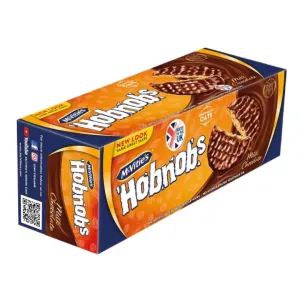 Buy McVitie's HobNobs Rolled Oat and Whole Wheat Milk Chocolate Biscuits 300g