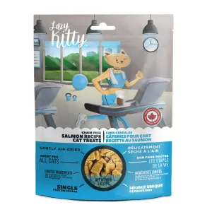 Canadian Jerky Lazy Kitty Salmon Grain-Free Cat Treats 85g