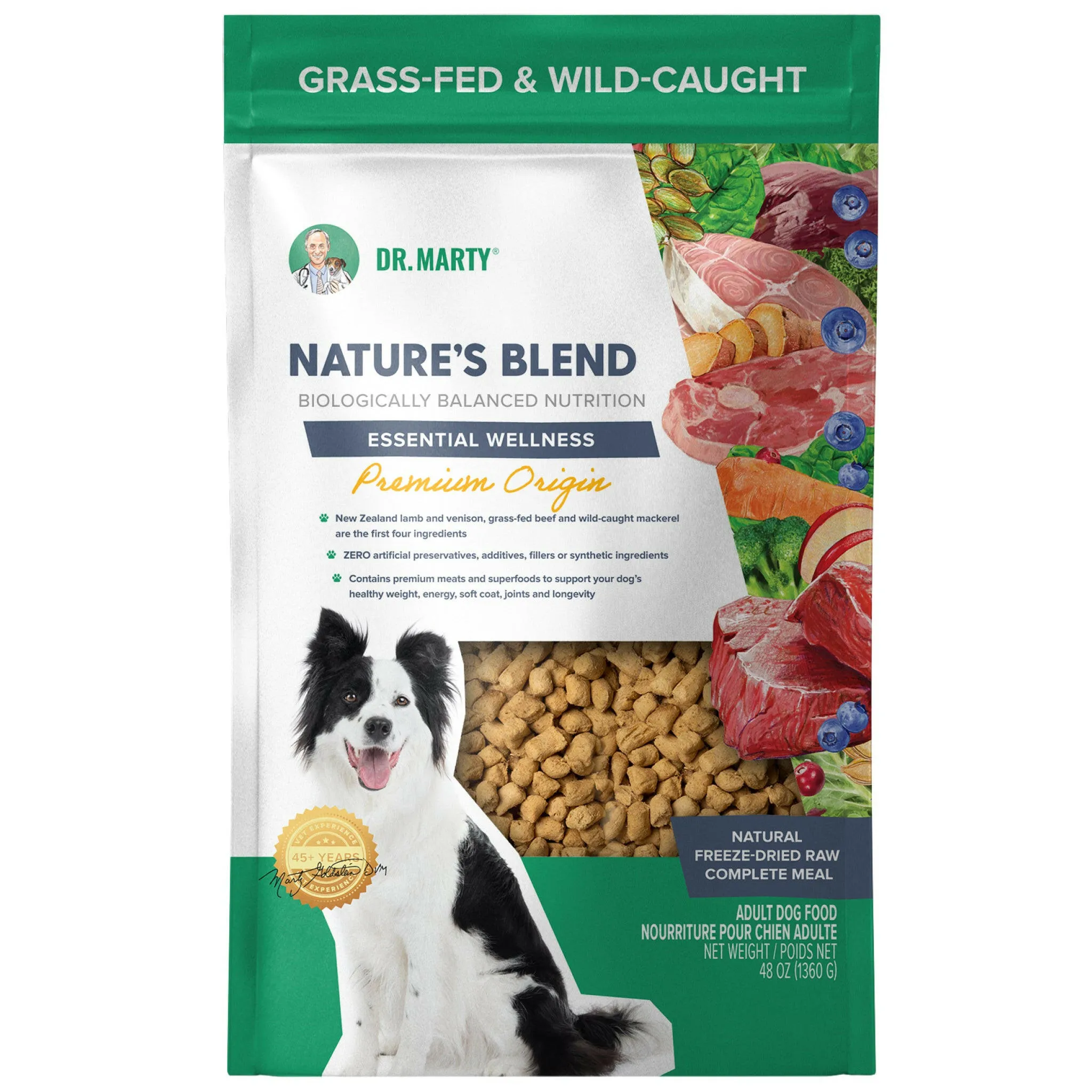 Dr. Marty Nature's Blend Premium Origin Freeze Dried Dog Food