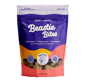 Freeze-Dried Duck Liver Dog & Cat Treat