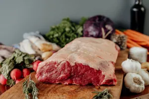 Fresh Chilled Striploin- ships separately per fresh monthly schedule