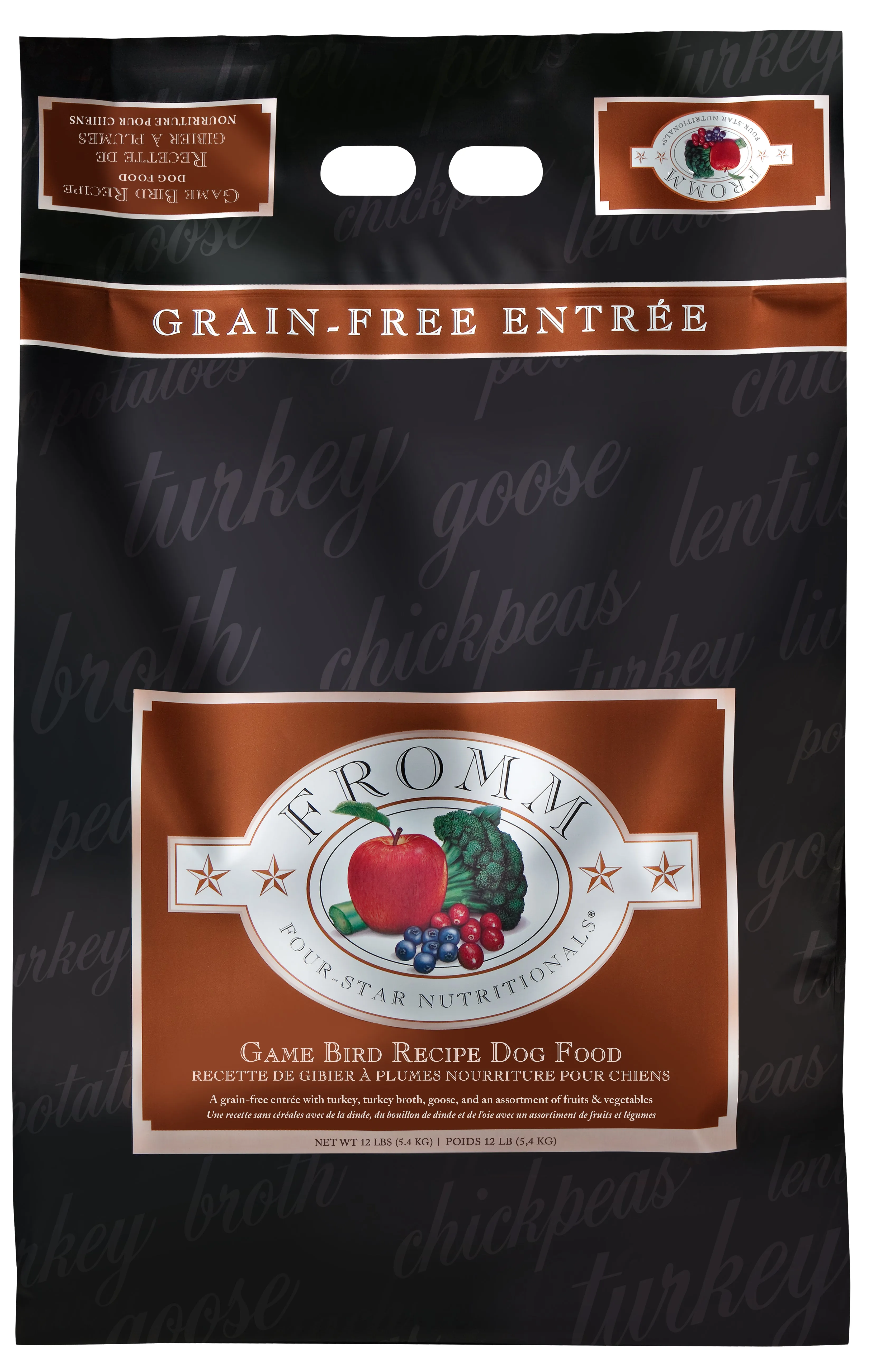 Fromm - Four-Star Game Bird - Dry Dog Food - Various Sizes