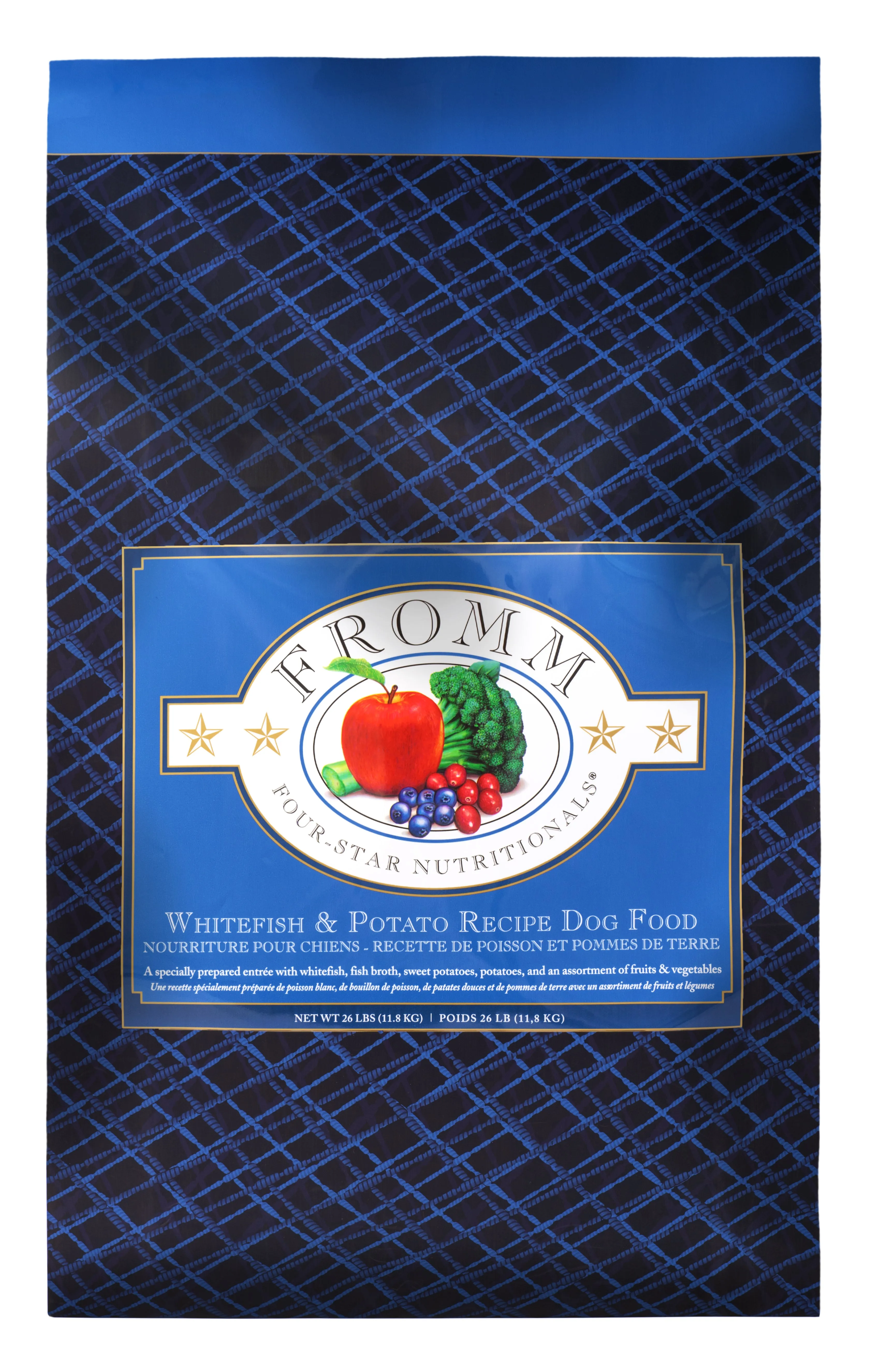 Fromm - Four-Star Whitefish & Potato - Dry Dog Food - Various Sizes