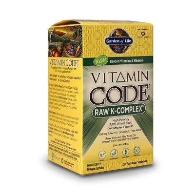 Garden of Life Vitamin Code - Raw K Complex