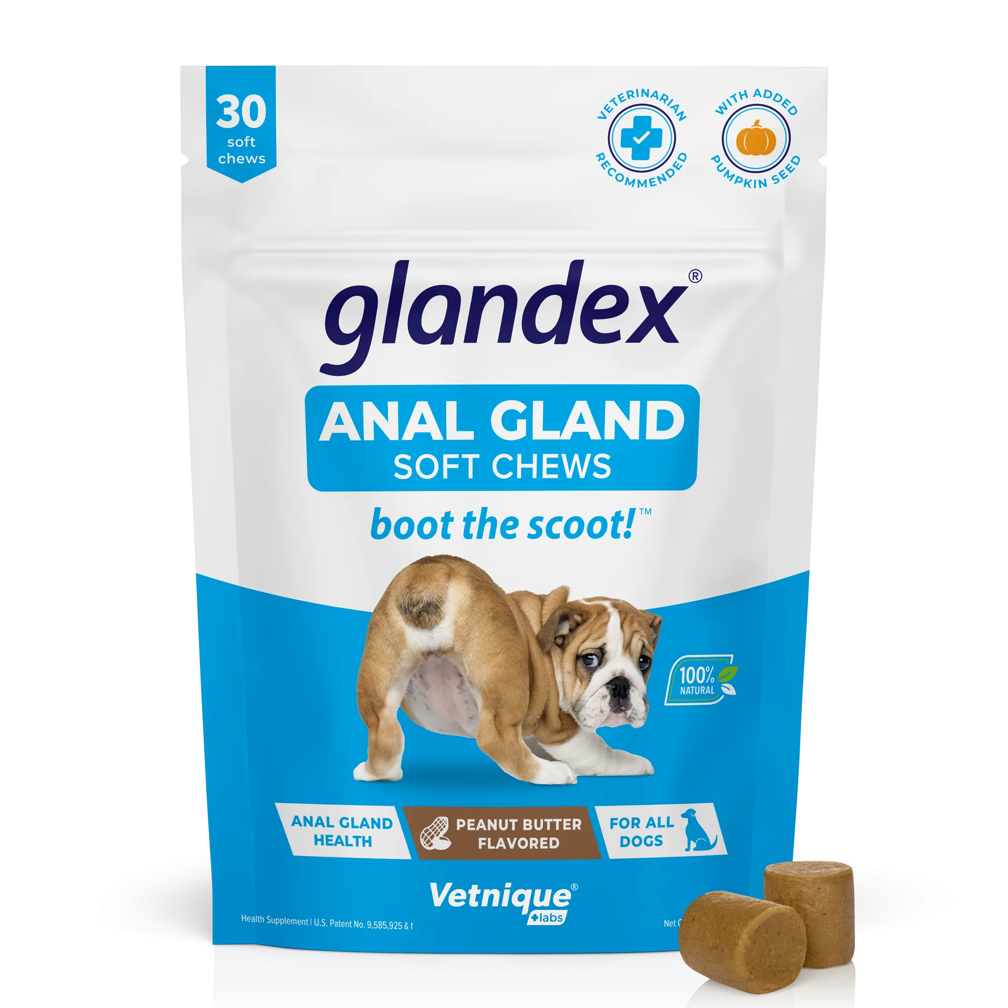 Glandex® Anal Gland Supplement for Dogs with Pumpkin