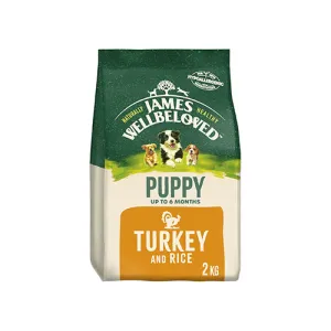 James Wellbeloved Puppy With Turkey & Rice 2kg Dry Dog Food