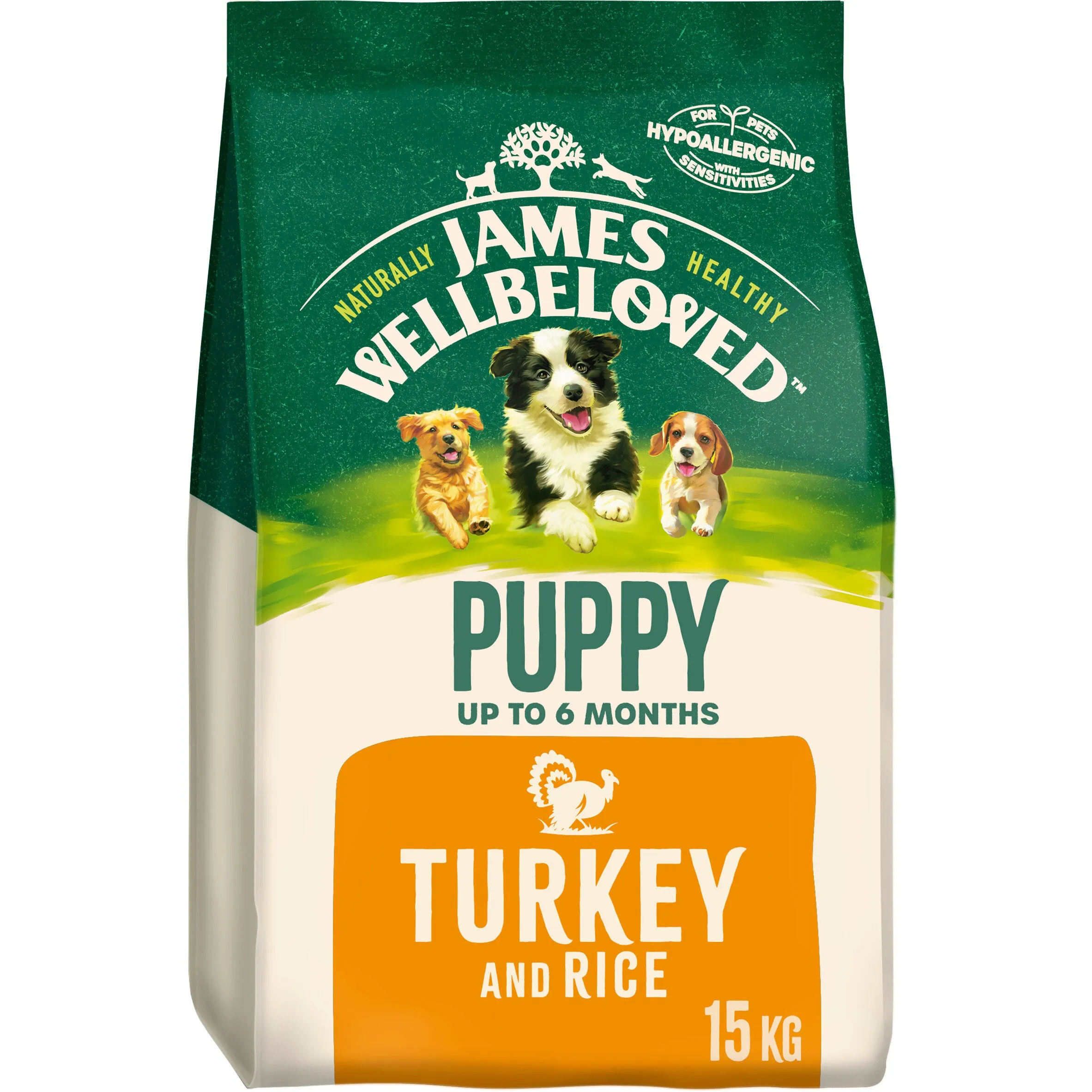 James Wellbeloved Turkey & Rice Puppy