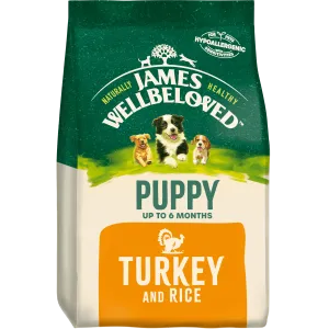 James Wellbeloved Turkey & Rice Puppy