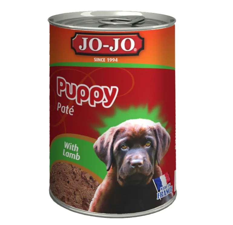 JOJO Premium Puppy Pate Lamb 24 x 400g