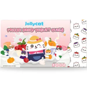 Jollycat Yoghurt Cubes Assorted Flavours Freeze-Dried Cat Treats 20pc