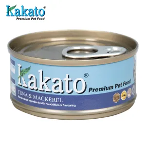 Kakato Premium Cat & Dog Food - Tuna & Mackerel 70g