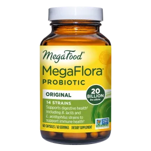 MegaFlora® Probiotic Original - 14 Strains - 20 Billion live cultures