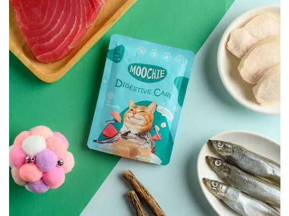 Moochie Pate With Anchovy (Digestive Care) 70G  Pouch