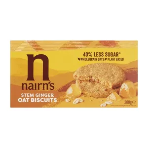 Nairn's Stem Ginger Oat Biscuits