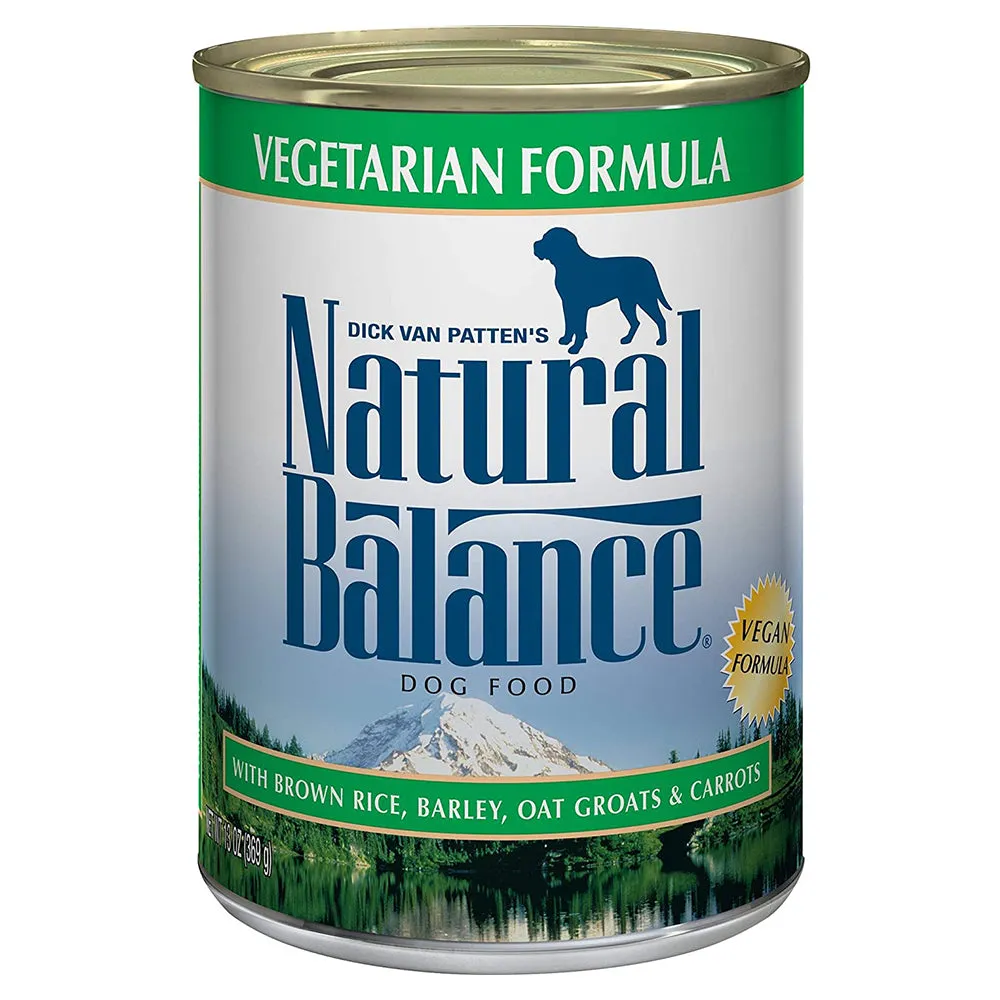 Natural Balance Vegetarian Ultra Premium Formula Wet Dog Food 13oz