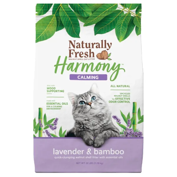 Naturally Fresh Harmony Calming Lavender & Bamboo Cat Litter