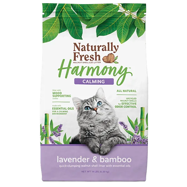 Naturally Fresh Harmony Calming Lavender & Bamboo Cat Litter