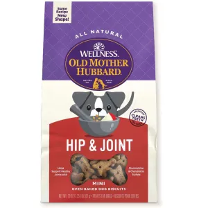 Old Mother Hubbard Hip & Joint Oven Baked Biscuits Dog Treats, (20 oz)