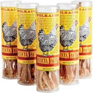 Polka Dog Chicken Strips Tubes