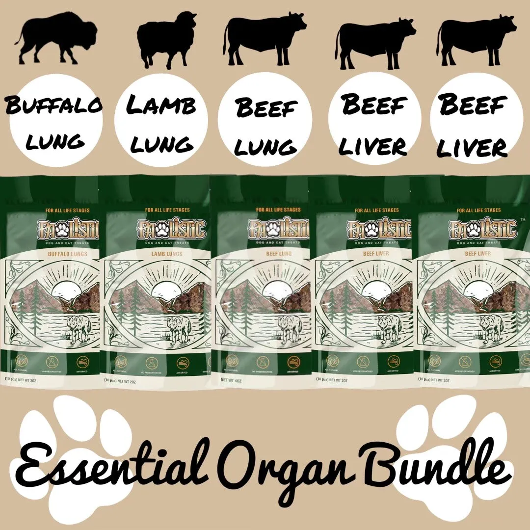 Protein Powerhouse: Snag 5 for $55 of Essential Organ Meat Treats for Optimal Health!