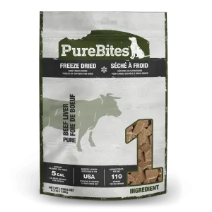 Pure Bites Beef Liver Freeze Dried Dog Treats