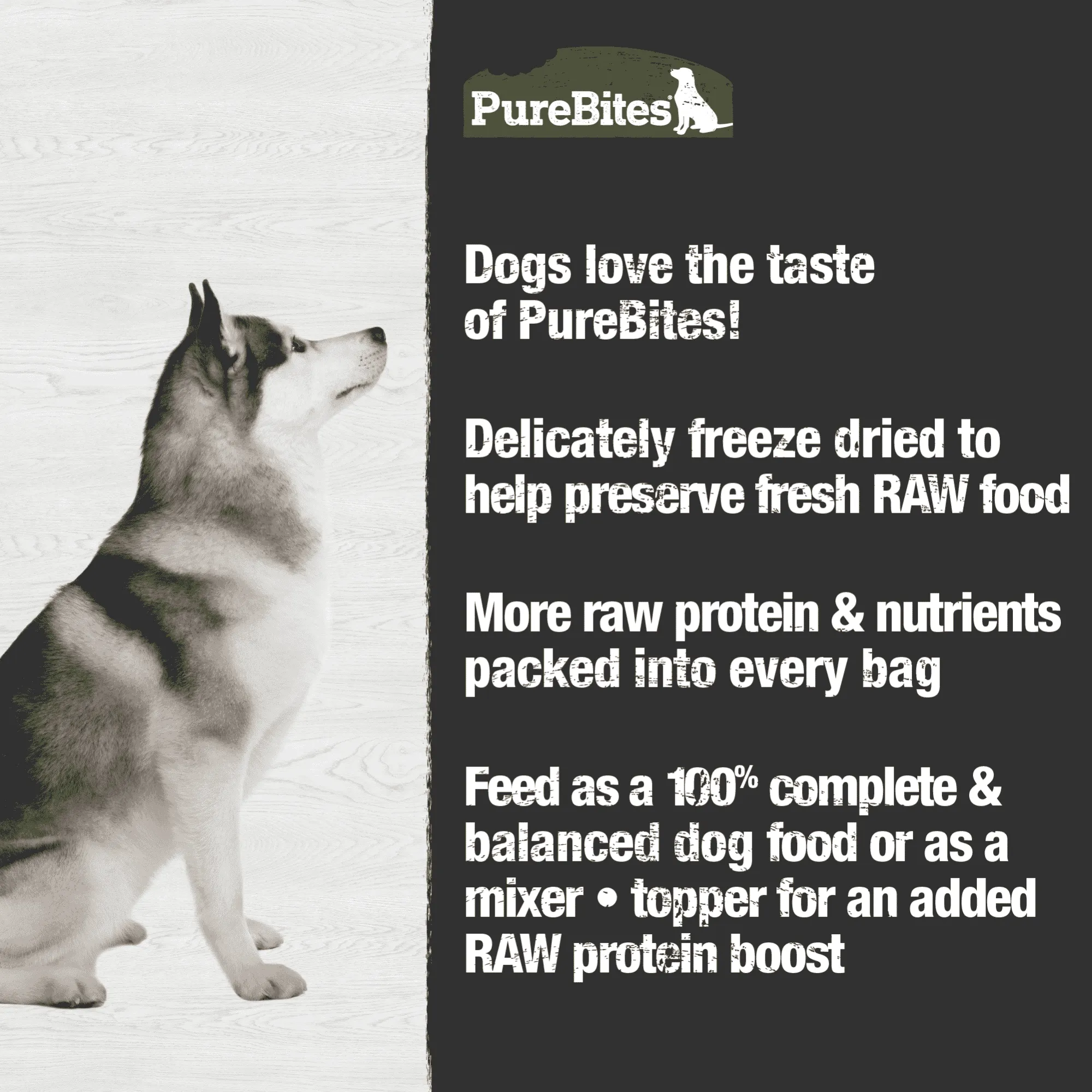 PureBites for Dogs - Beef Freeze Dried Food Topper