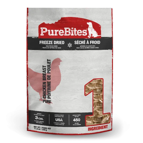 PureBites Freeze Dried Chicken Breast Dog Treats