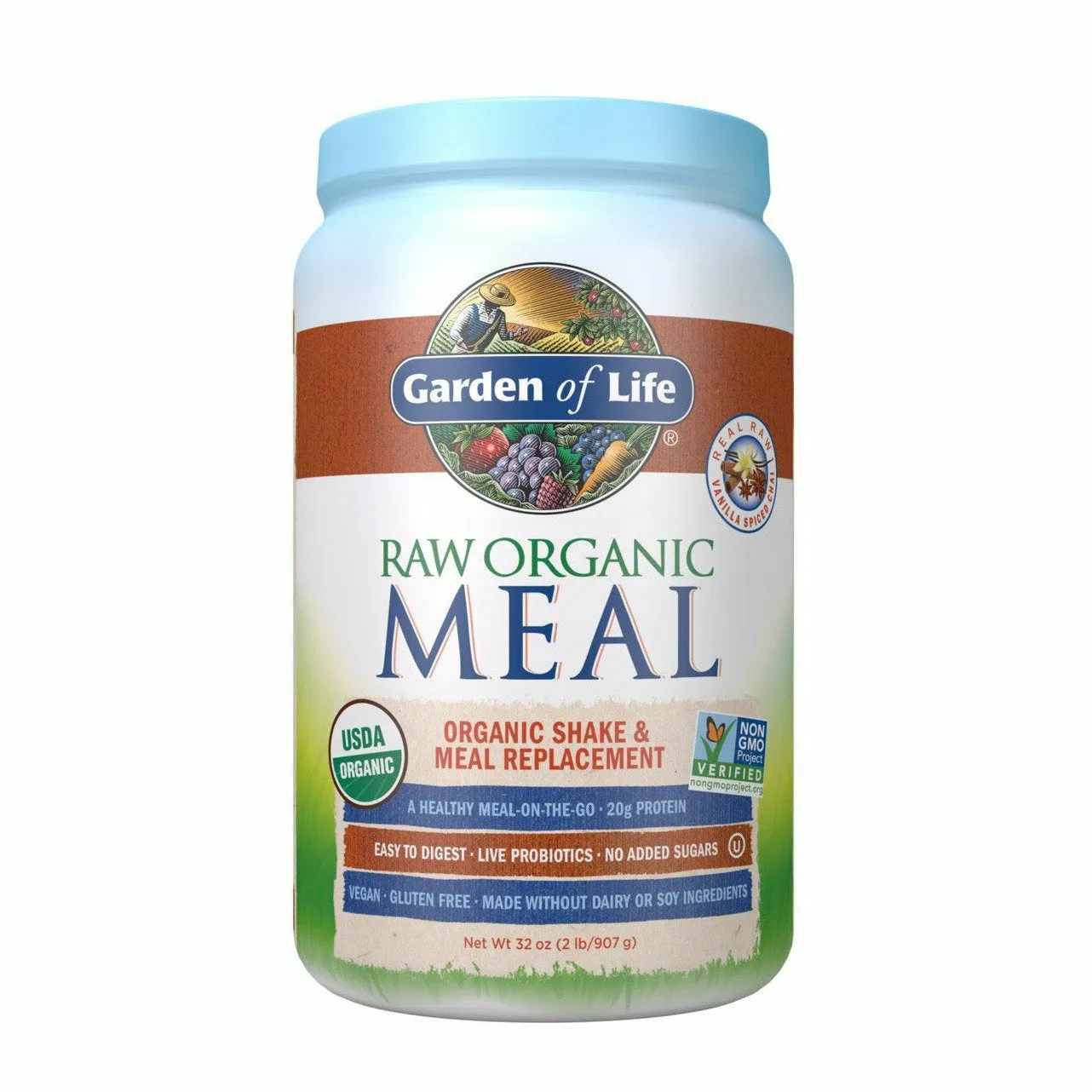 RAW Organic Meal Vanilla Spiced Chai by Garden Of Life