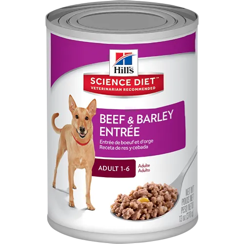 Science Diet Adult Beef Entree Wet Dog Food