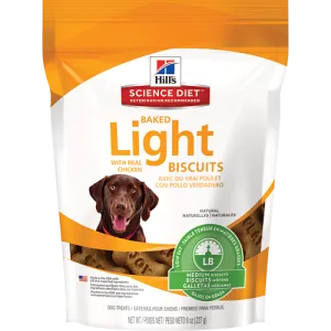 Science Diet Baked Light Biscuits Medium Dog Treats